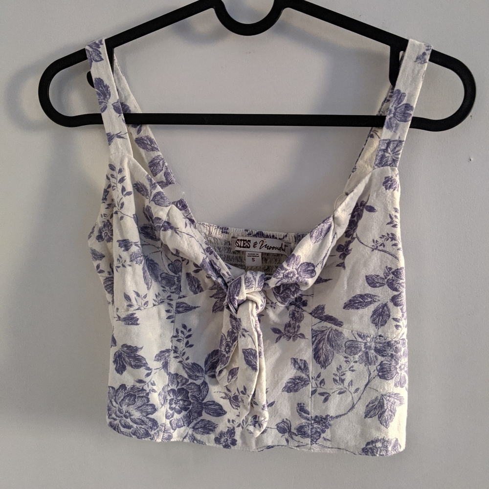 🪻Toile Bustier Top